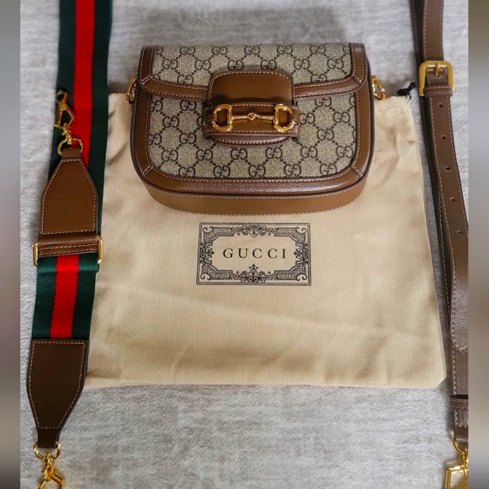 GUCCI HORSEBIT 1955 MINI BAG PURSE